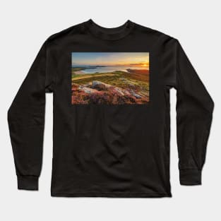 Whitesands Bay and Ramsey Island, Pembrokeshire Long Sleeve T-Shirt